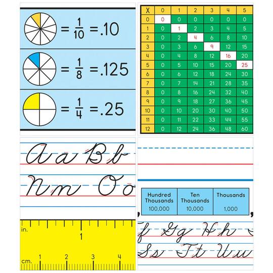 Carson Dellosa® Education Grade 2-5 Traditional Cursive Nameplates, 3 Packs of 36